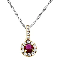 Pendentif 14 Kt Van&Co P-24237869