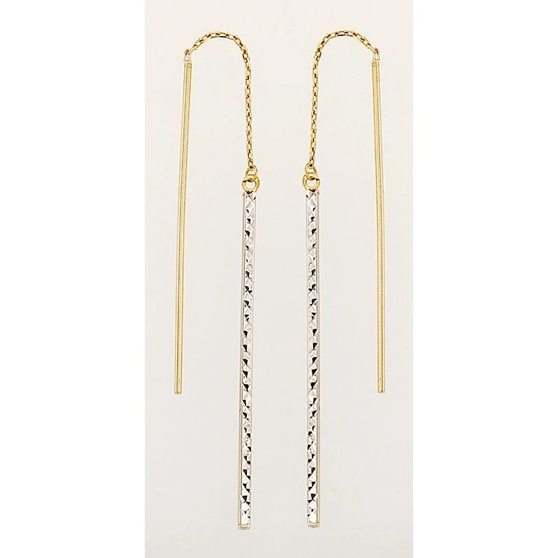 Boucles D’oreilles 10 Kt Roger Roy E211715-YW