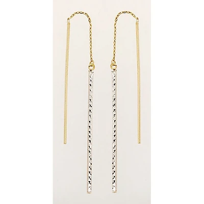 Boucles D’oreilles 10 Kt Roger Roy E211715-YW