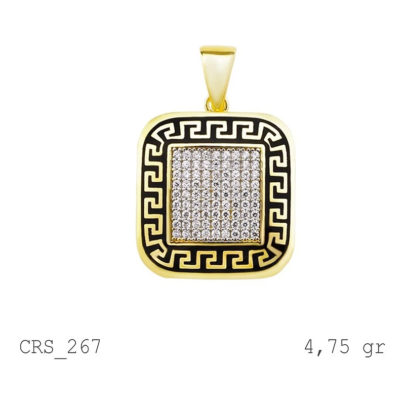 Pendentif 14 Kt Roger Roy P-CRS267-Y4