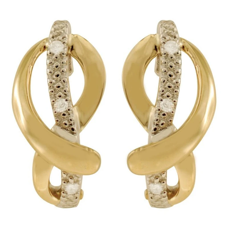Boucles D’oreilles 10 Kt Roger Roy E05-852932T