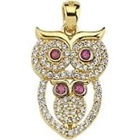 Pendentif 10 Kt Roger Roy P-AZP615