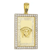 Pendentif 10 Kt Roger Roy P-BL175-Y