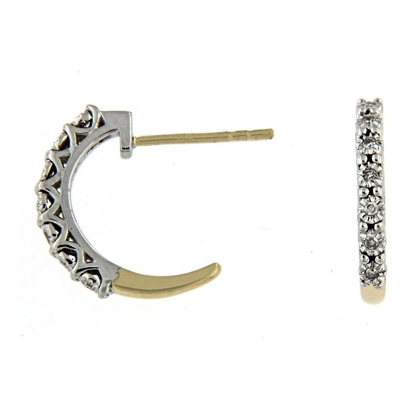 Boucles D’oreilles 10 Kt Roger Roy E05-116975-37