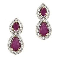 Boucles D’oreilles 10 Kt Roger Roy E05