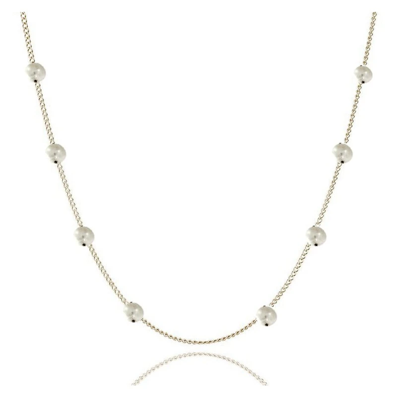 Pearl Neckless 10 Kt Roger Roy NP7101W