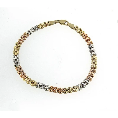 Bracelet 10 Kt Roger Roy B503530-SL-TC