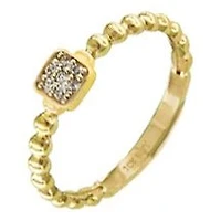 Bague 10 Kt Roger Roy TYZ2789Y