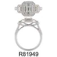 Bague 14 Kt Van&Co R81949A1R