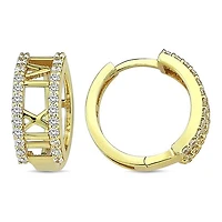 Boucles D’oreilles 10 Kt Roger Roy EE0879-01