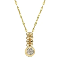 Pendentif 10 Kt Rosa P05-97189-Y