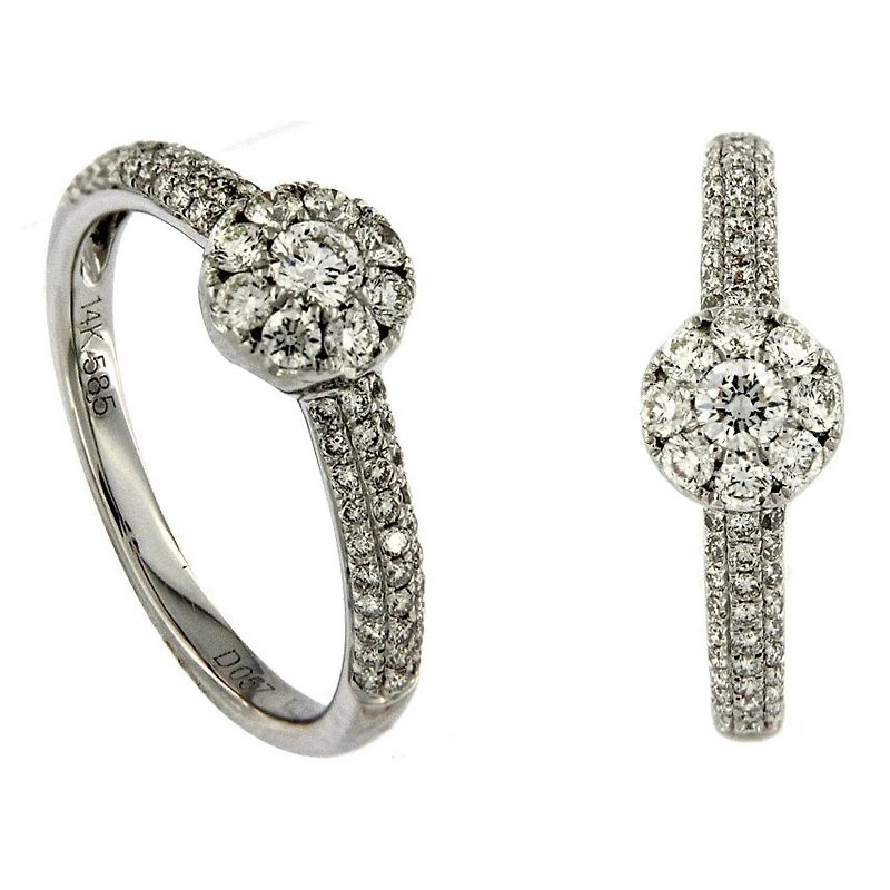 Bague de Fiançaille Van&Co 56PTS MR13758