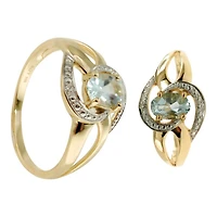 Bague 10 Kt Roger Roy R05-91650-8Y