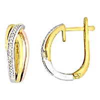 Boucles D’oreilles 10 Kt Roger Roy E05-127021-3T