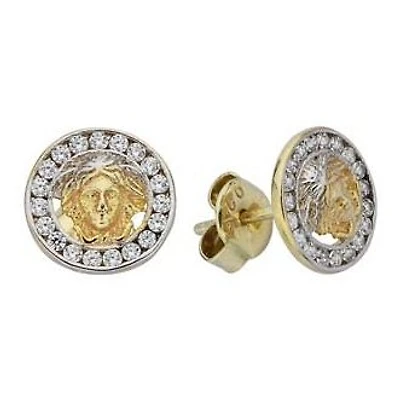 Earrings 10 Kt Roger Roy E379-FK1226