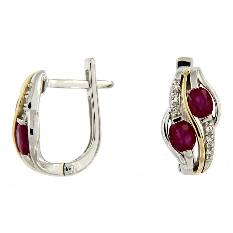 Boucles D’oreilles 10 Kt Roger Roy E05