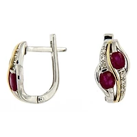 Boucles D’oreilles 10 Kt Roger Roy E05