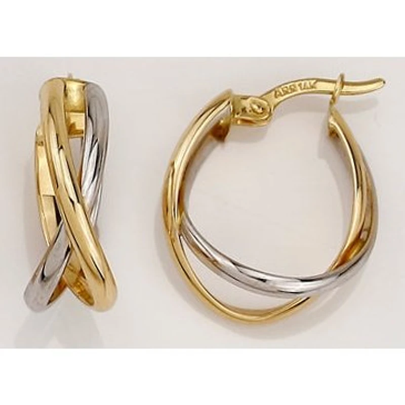 Boucles D’oreilles 10 Kt Roger Roy E208347YW