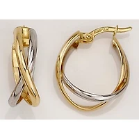 Boucles D’oreilles 10 Kt Roger Roy E208347YW