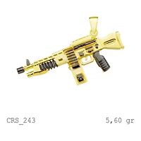 Pendentif 14 Kt Roger Roy P-CRS243-Y4