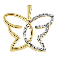 Pendentif 10 Kt Roger Roy PDD01-4673-2T