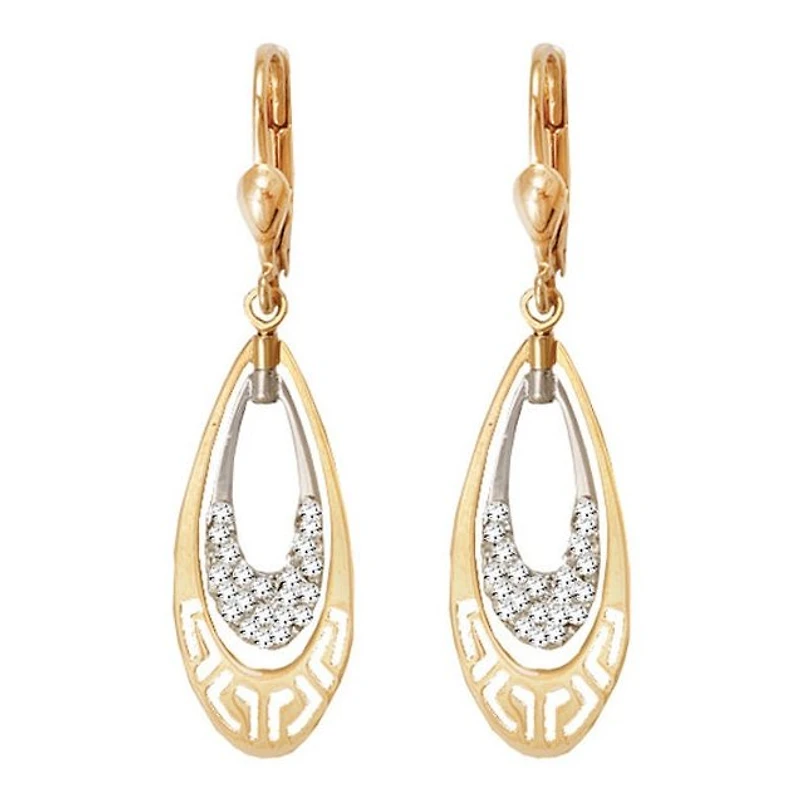 Boucles D’oreilles 10 Kt Roger Roy E200112YW