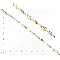 Bracelet 10 Kt Roger Roy B20112TCDC