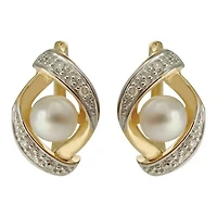 Boucles D’oreilles 14 Kt Roger Roy E05-89769-3Y