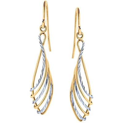 Boucles D’oreilles 10 Kt Roger Roy E510285YWDC