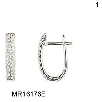 Boucles D’oreilles 14 Kt Roger Roy MR16176EW