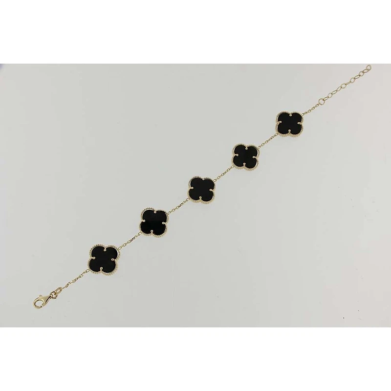 Bracelet 14 Kt Roger Roy V14B5-YBL