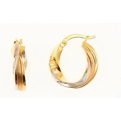 Boucles D’oreilles 10 Kt Roger Roy E22TB1025-2-3T