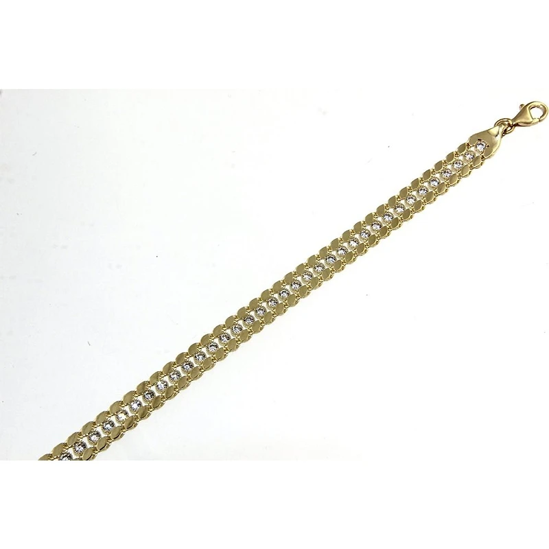 Bracelet 10 Kt Roger Roy BDC50-5572-2T