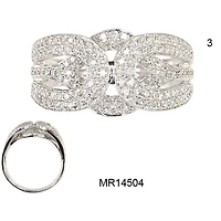 Bague 14 Kt Roger Roy MR14504W