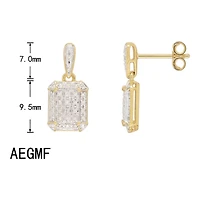 Boucles D’oreilles 14 Kt Roger Roy AEGMF