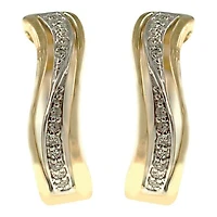Boucles D’oreilles 14 Kt Van&Co SE033975DB