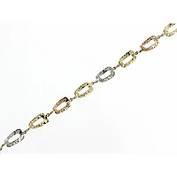 Bracelet 10 Kt Roger Roy B201199-TC-DC