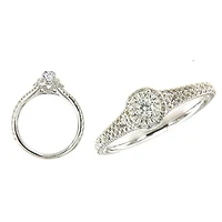 Bague de Fiançaille Van&Co 55PTS CR3177SA-W35