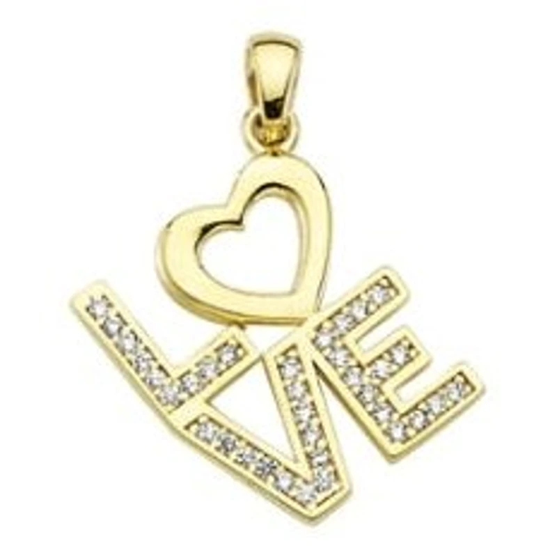 Pendentif 10 Kt Roger Roy P-AZP072