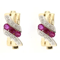 Boucles D’oreilles 10 Kt Roger Roy E05-129283-1Y