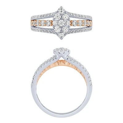 Bague 14 Kt Van&Co R196331T7