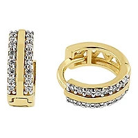 Boucles D’oreilles 10 Kt Roger Roy E22DK0467-CZ