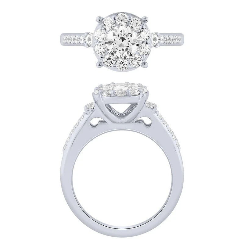 Bague de Fiançaille Van&Co 125PTS RR180323-7Y