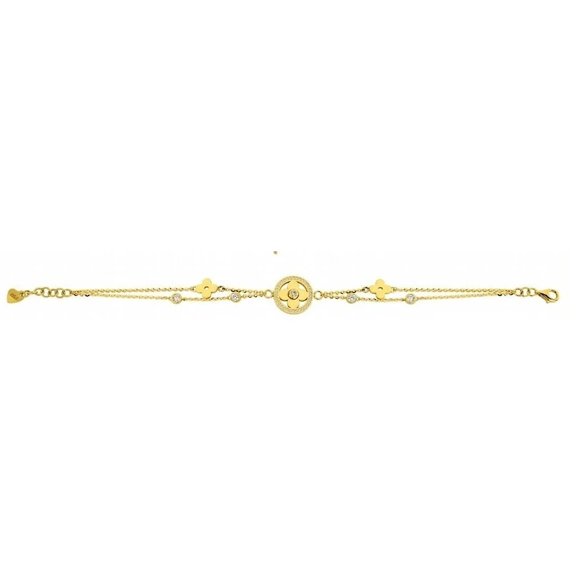Bracelet 14 Kt Roger Roy B14-BLK34Y
