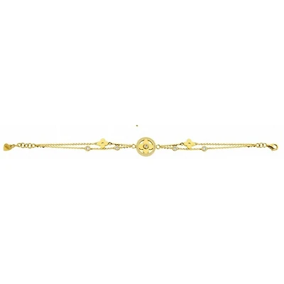 Bracelet 14 Kt Roger Roy B14-BLK34Y