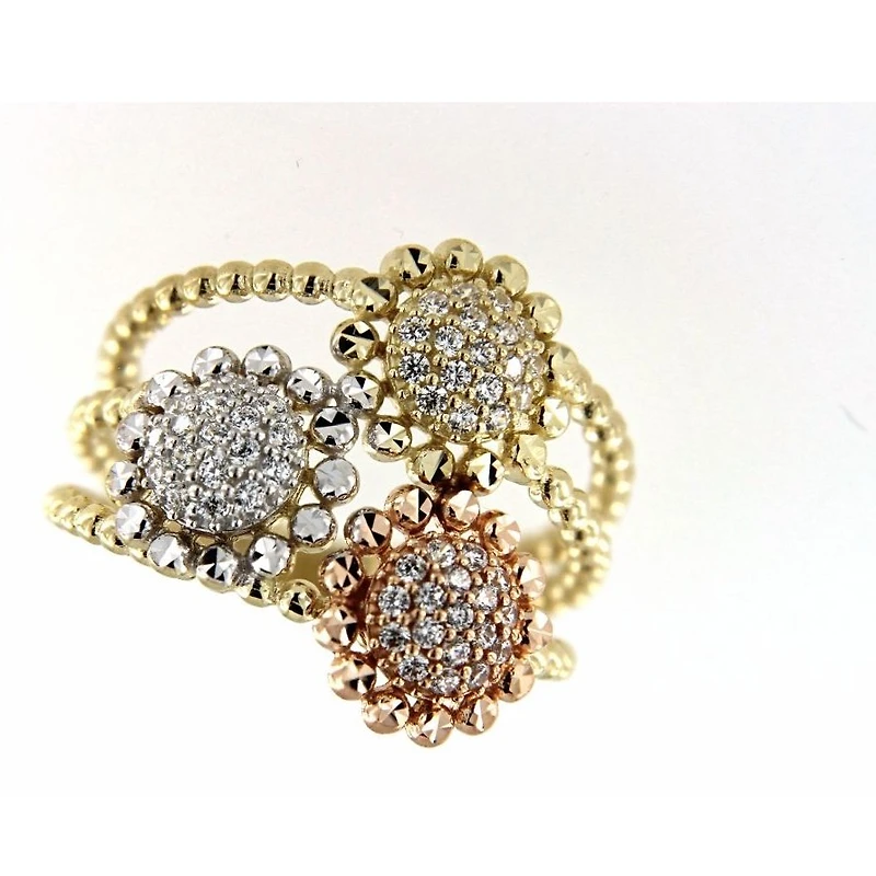 Bague 10 Kt Roger Roy R200476TCDC