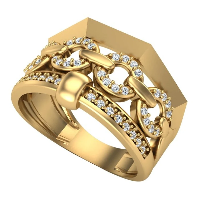 Bague 10 Kt Roger Roy RF3436