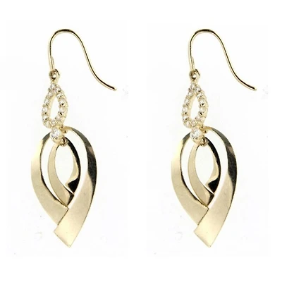 Boucles D’oreilles 10 Kt Roger Roy JE51807CZ