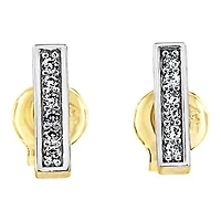 Boucles D’oreilles 10 Kt Roger Roy EDC01-2T