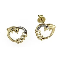 Boucles D’oreilles 10 Kt Roger Roy EUST047